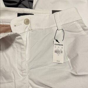 Express Classic Ivory Trousers it is more for curvy women